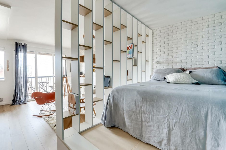 Перегородка для зонирования в стиле ар деко