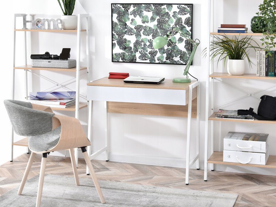 Рабочее место в скандинавском стиле