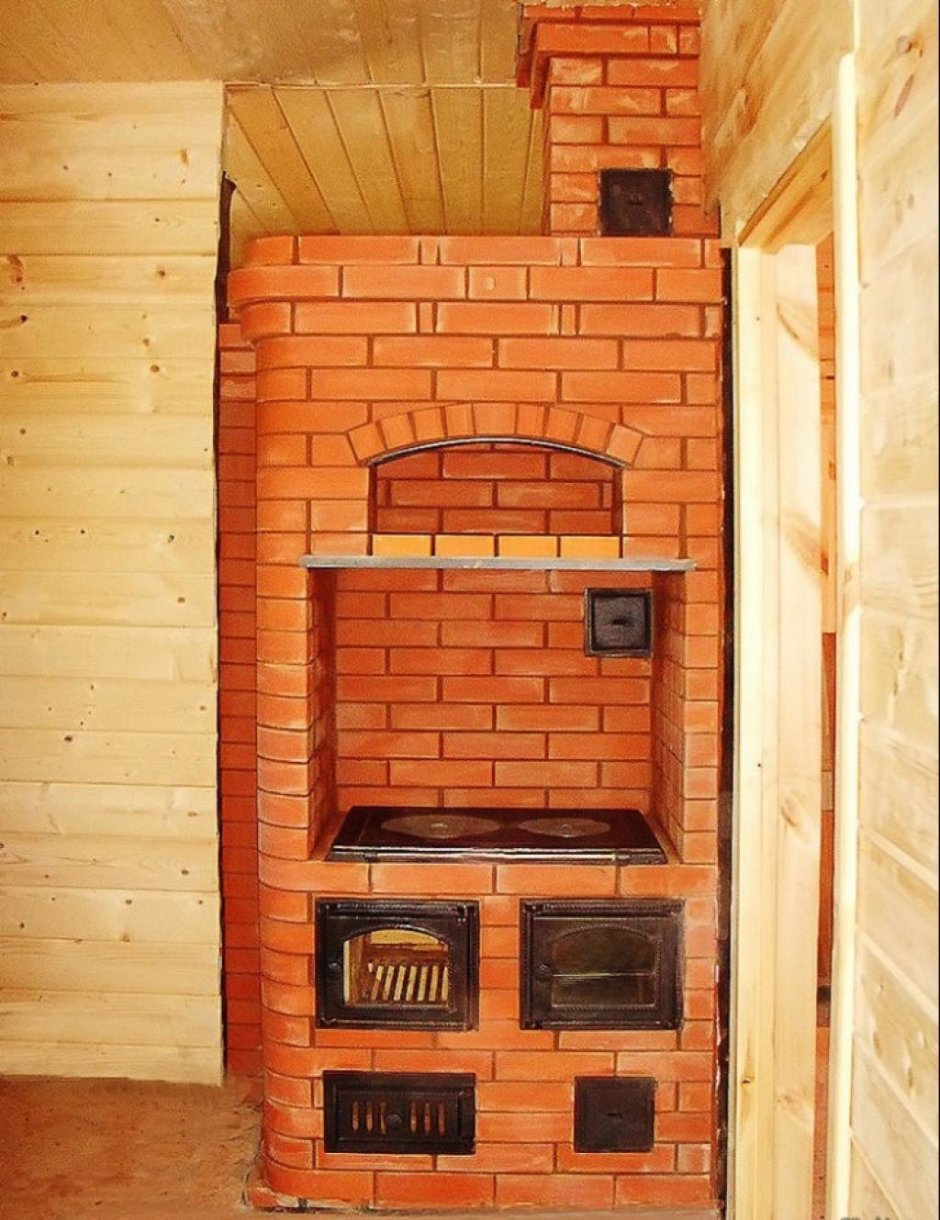 Печь для дачи из кирпича