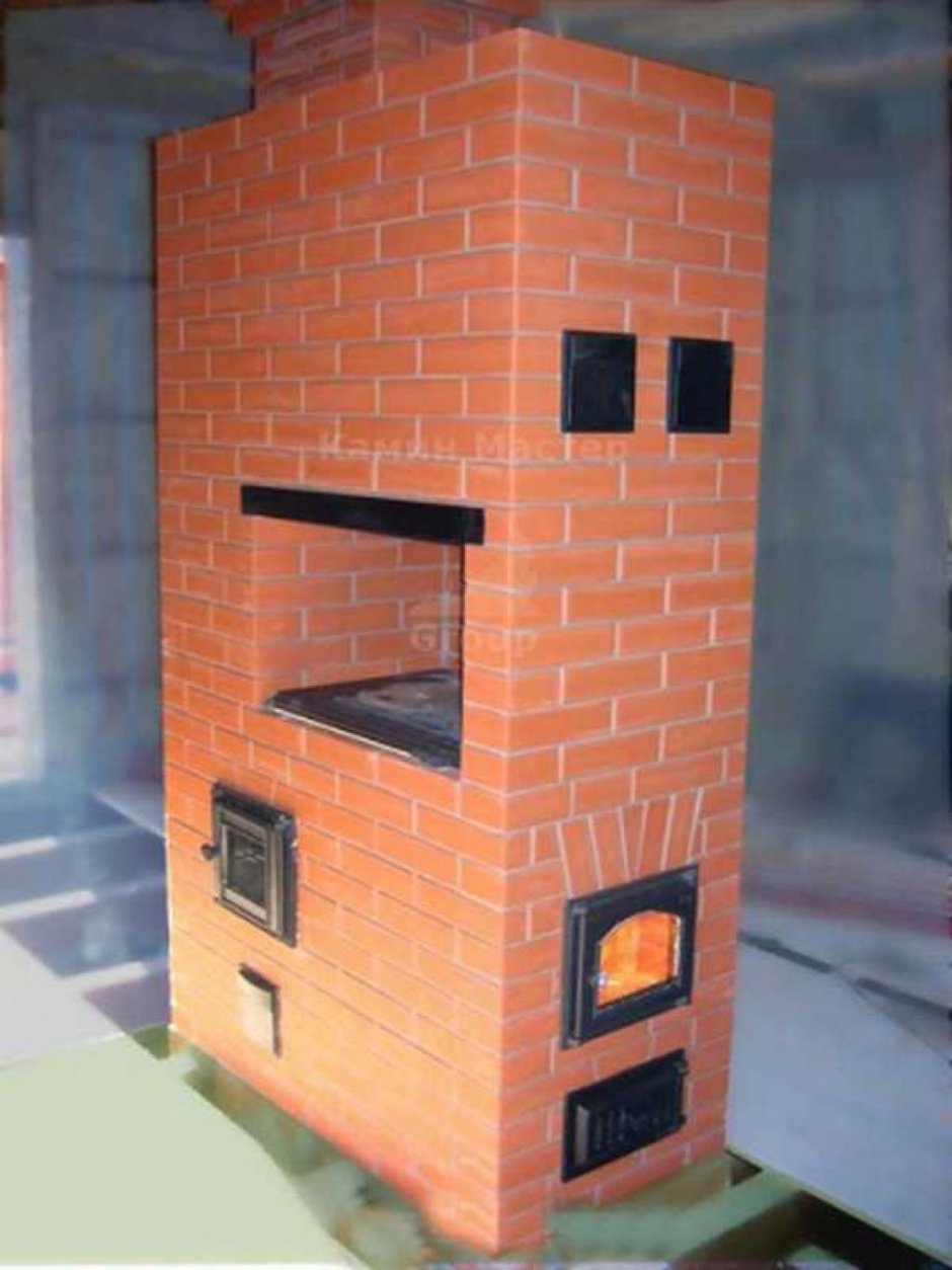 Отопительно-варочная "шведка"