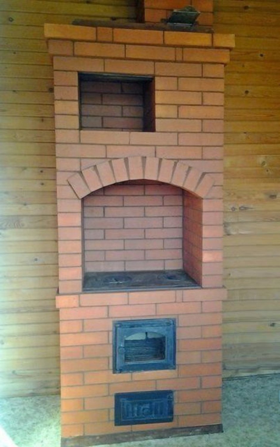 Печь отопительная дровяная 1000 700 кирпич