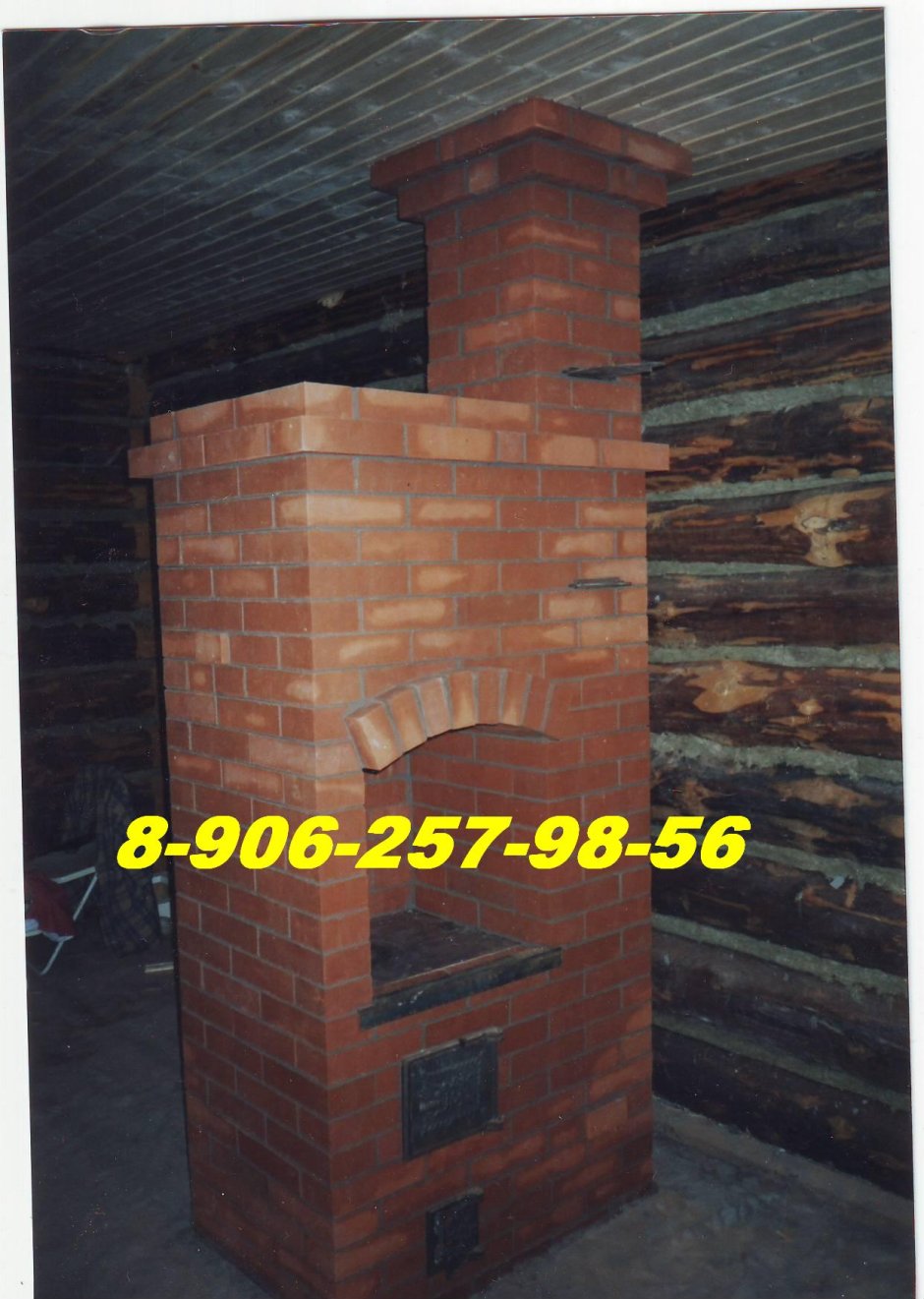 Кирпичная печь голландка отопительная