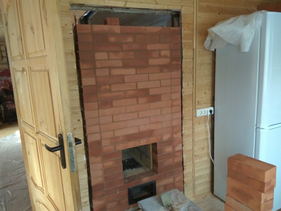 Дачный домик с печкой