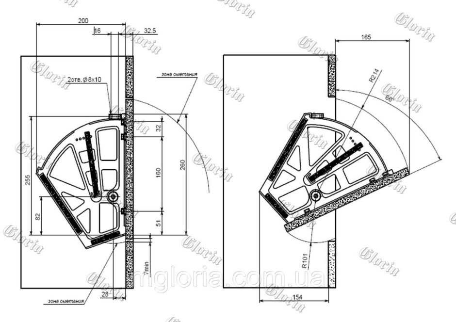 Обувница схема присадки механизма