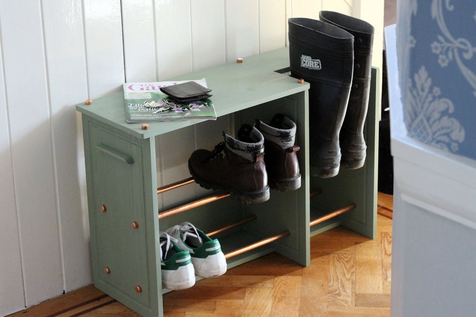 Тумбочка для обуви своими руками