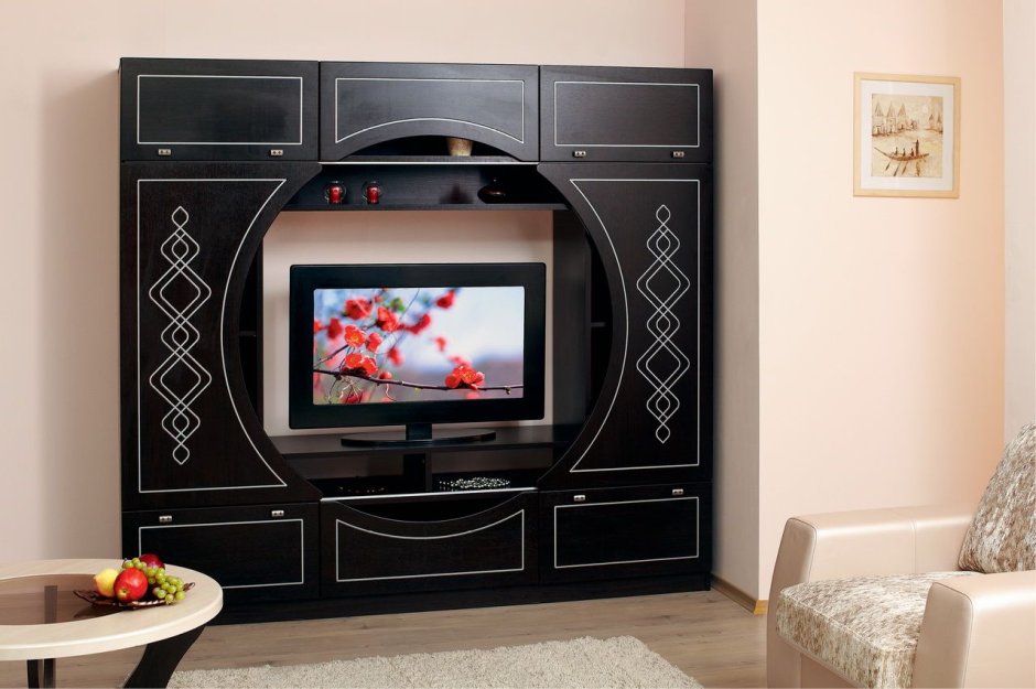 Стенка с проемом для телевизора