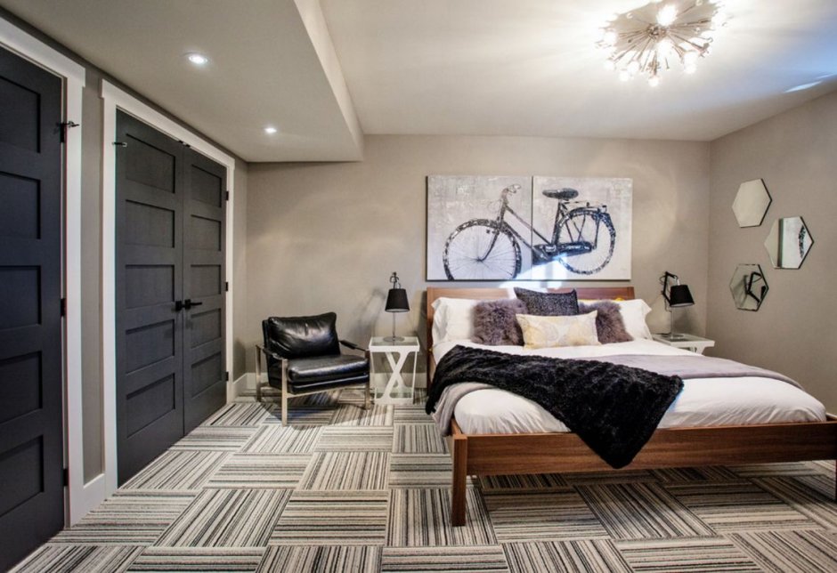 Интерьеры светлая спальня для мужчины