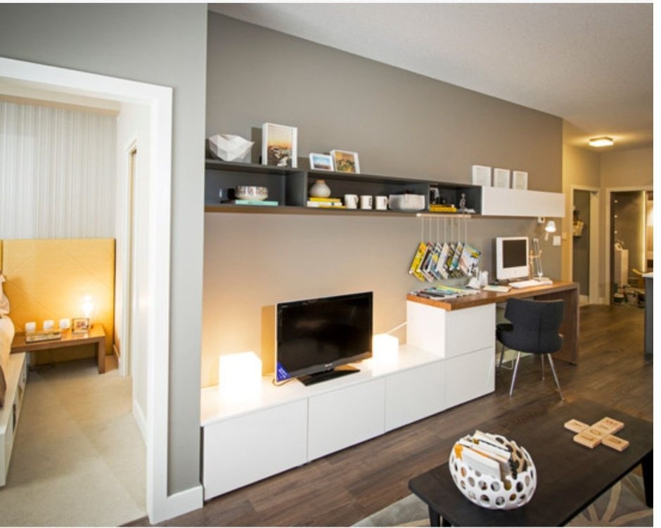 Гостиная БЕСТО икеа в интерьере