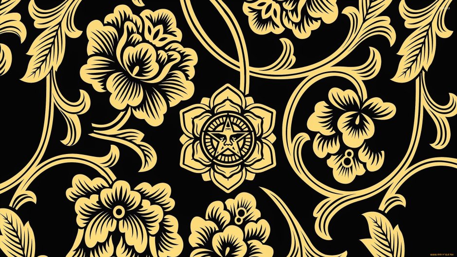 Цветочный узор