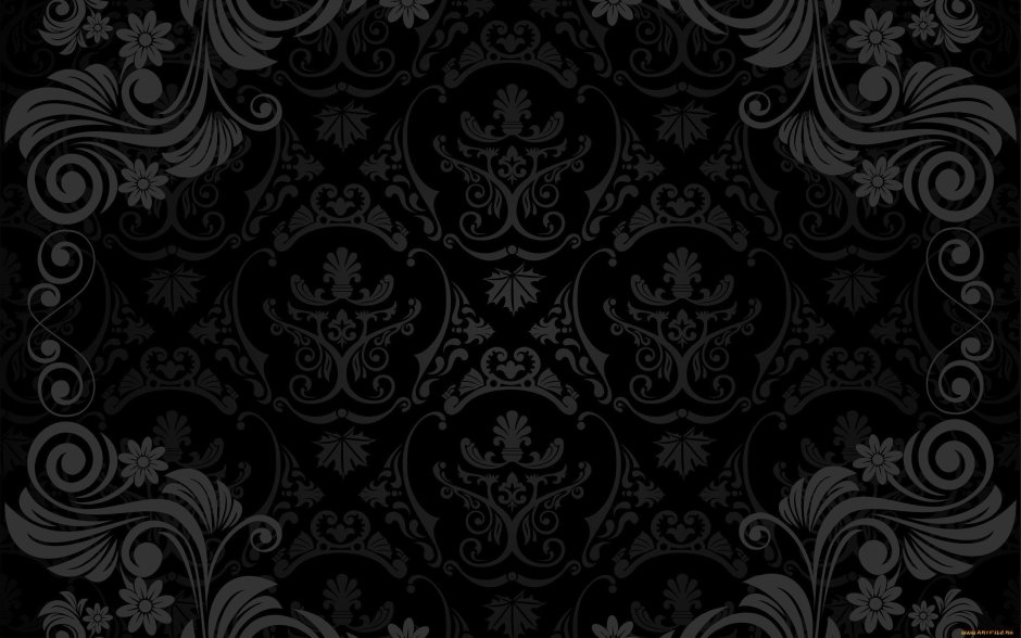 Узоры на черном фоне картинки