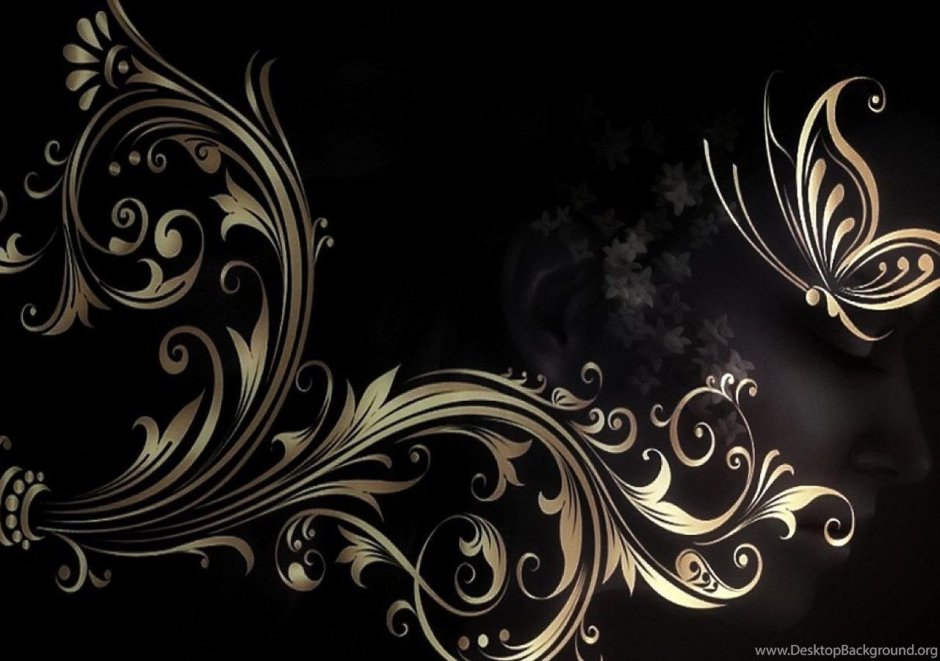 Красота на темном фоне