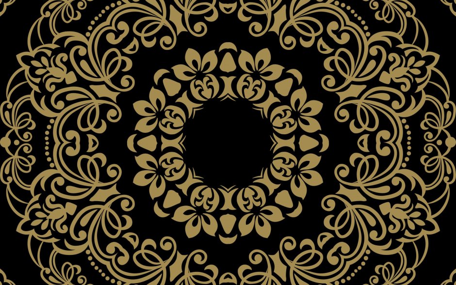 Золотой орнамент