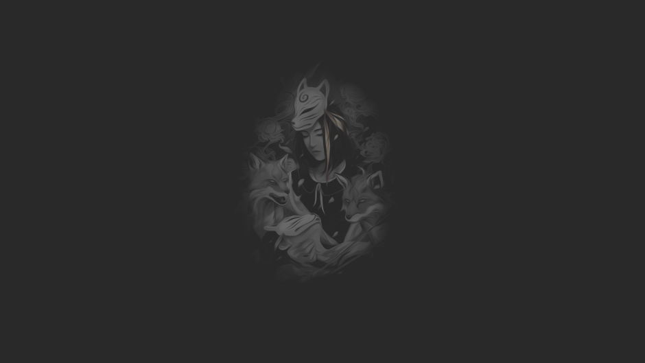 Обои на рабочий стол Минимализм темные