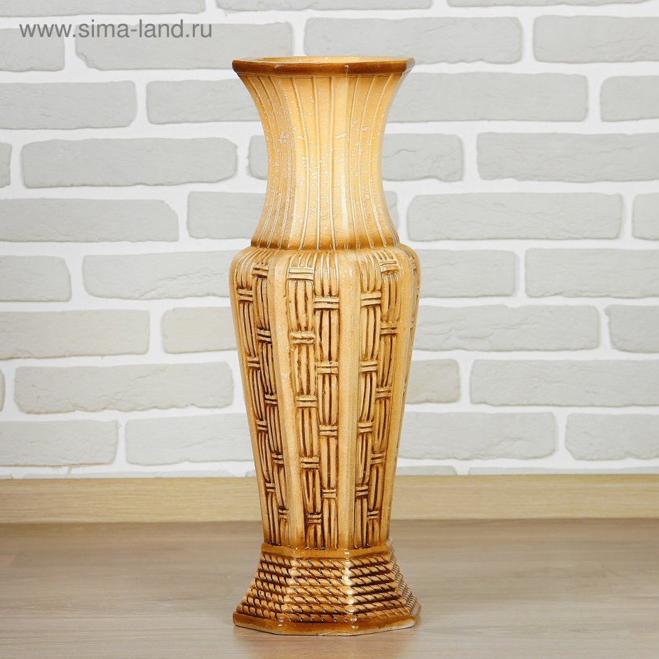 Ваза напольная высокая