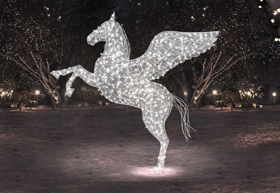 Светящиеся фигуры на стену