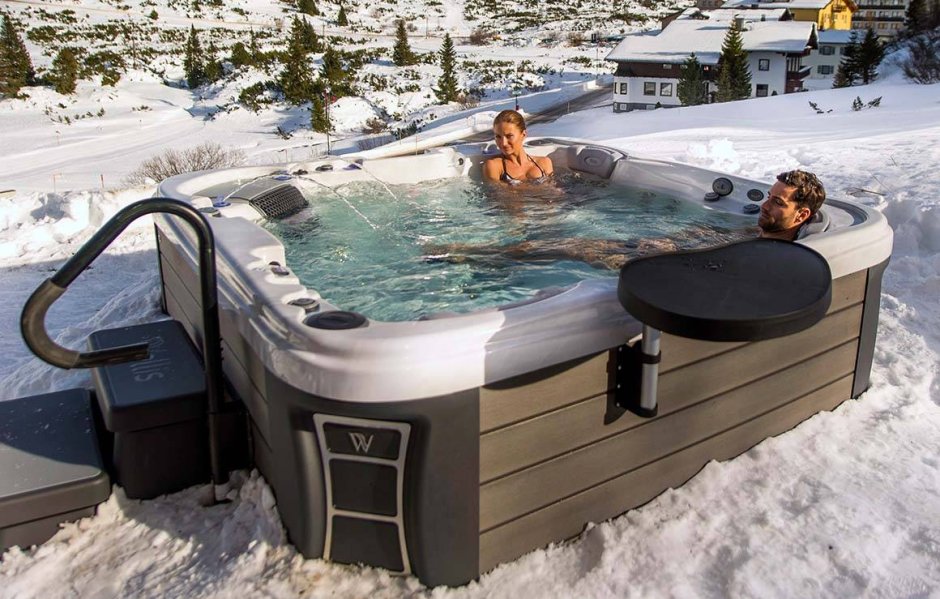 Уличный бассейн с подогревом