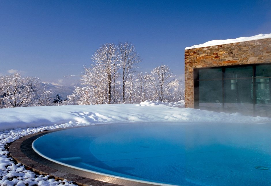 Зимний бассейн с подогревом