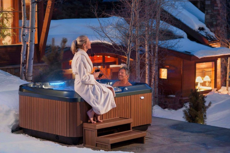 Уличный бассейн с подогревом