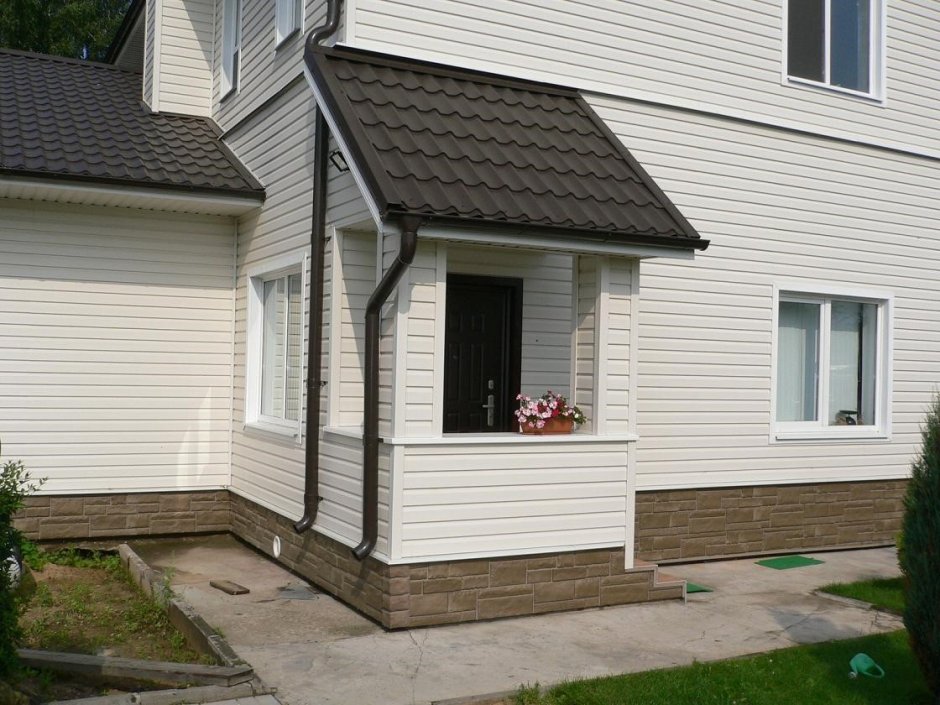 Крыльцо из сайдинга