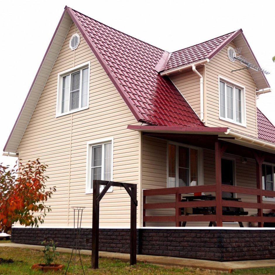 Гранд лайн сайдинг виниловый бежевый