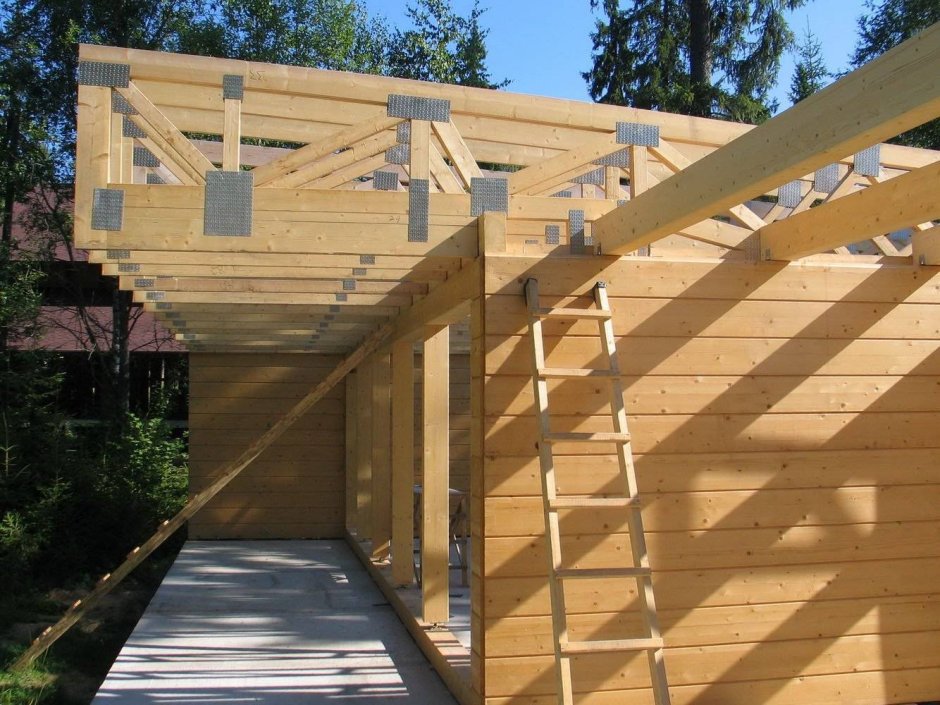 Современные деревянные бани