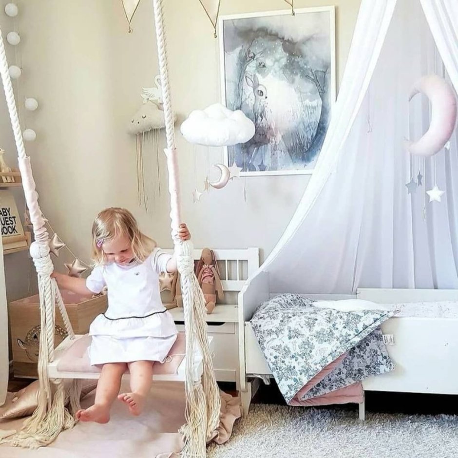 Качели в комнату для девочки