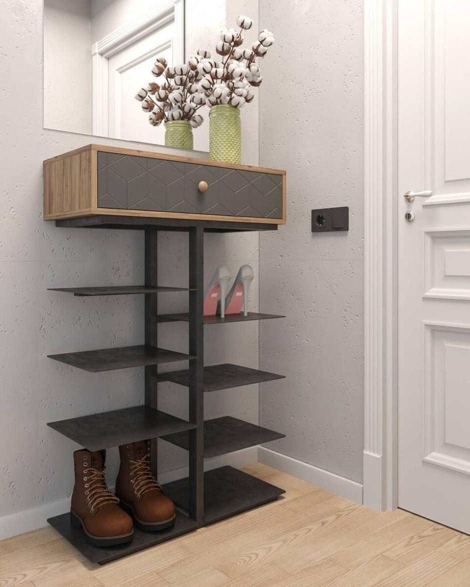 Обувница в прихожую дуб Артисан