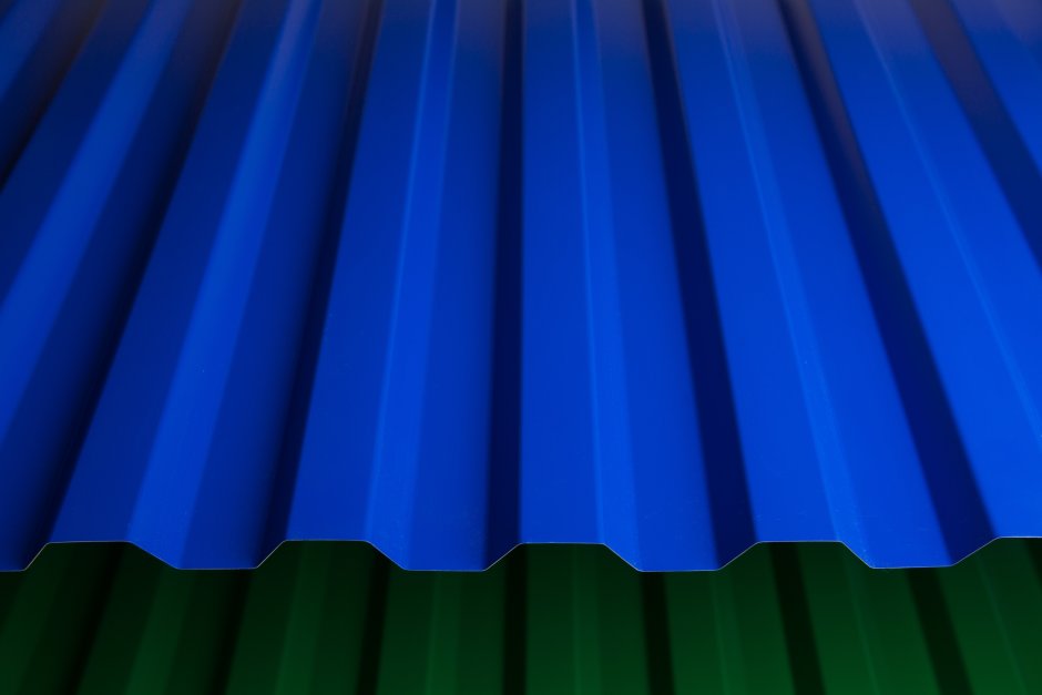 Профнастил МП с21 ультрамарин металлопрофиль