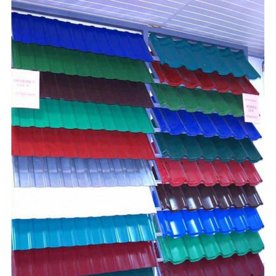 Цвета металлопрофиля