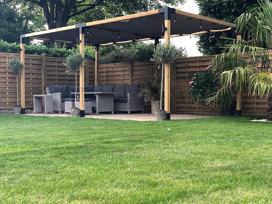 Быстровозводимые беседки HABERCUBE