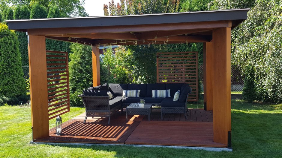 Современные беседки