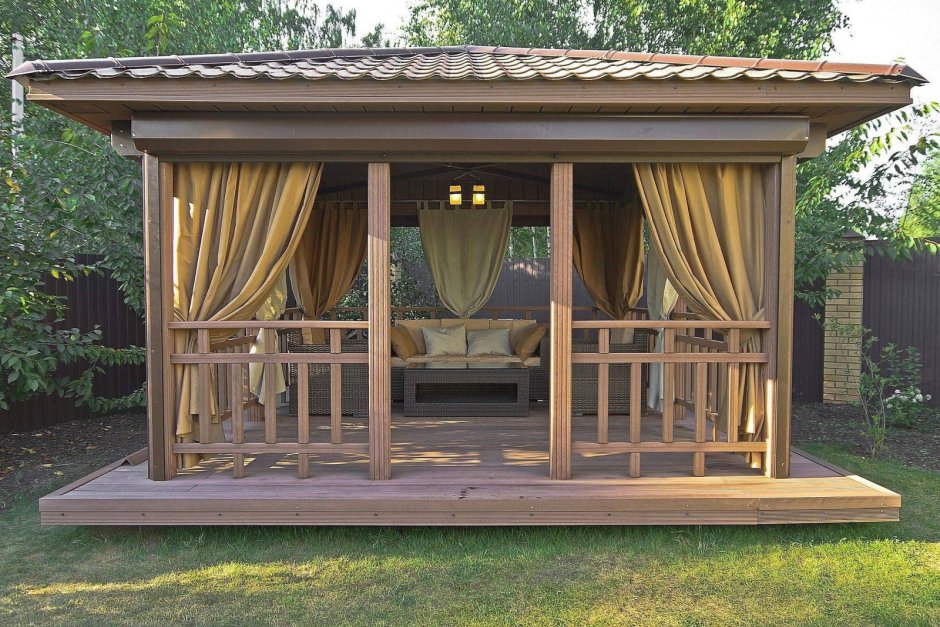 Беседка для дачи