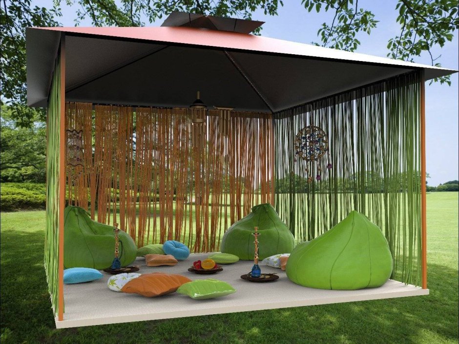 Шатер на участке