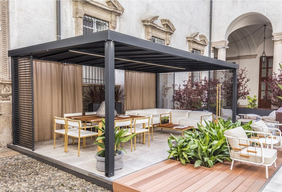 Пергола стиль Аданат