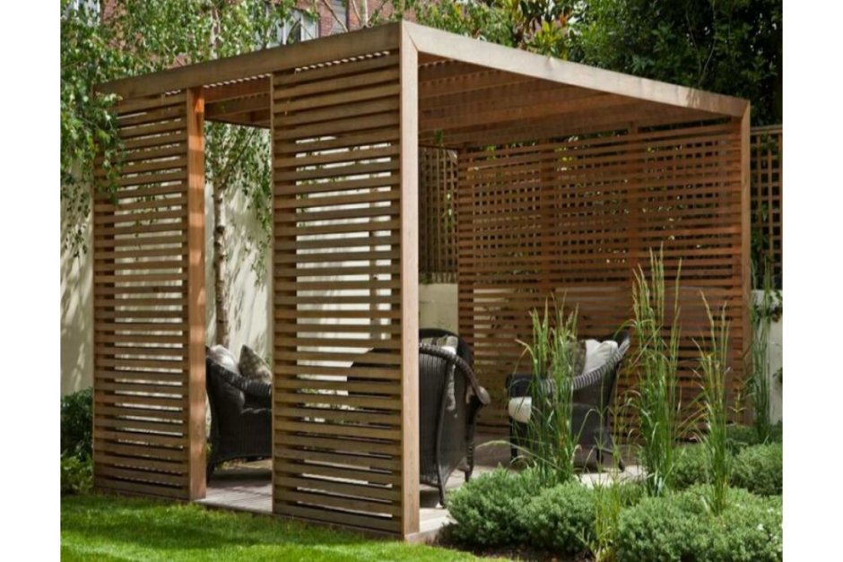 Пергола деревянная