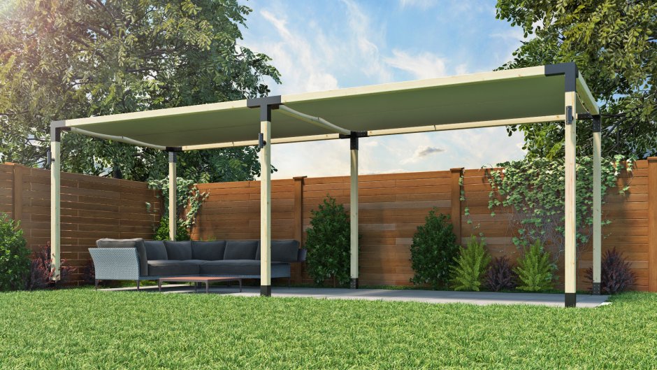 Модульные беседки для дачи