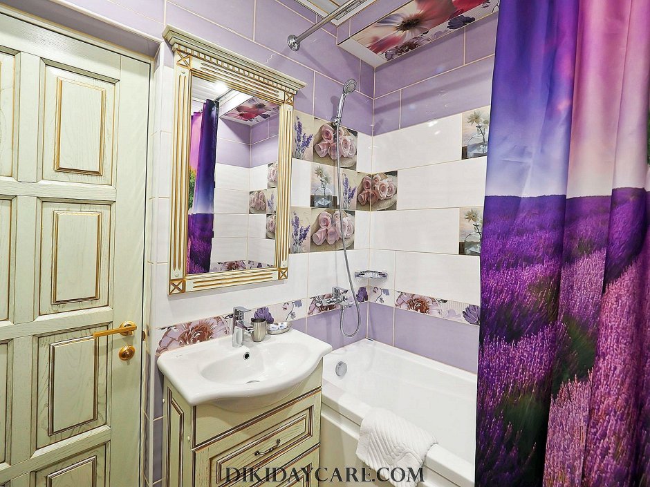 Ванная комната Лаванда