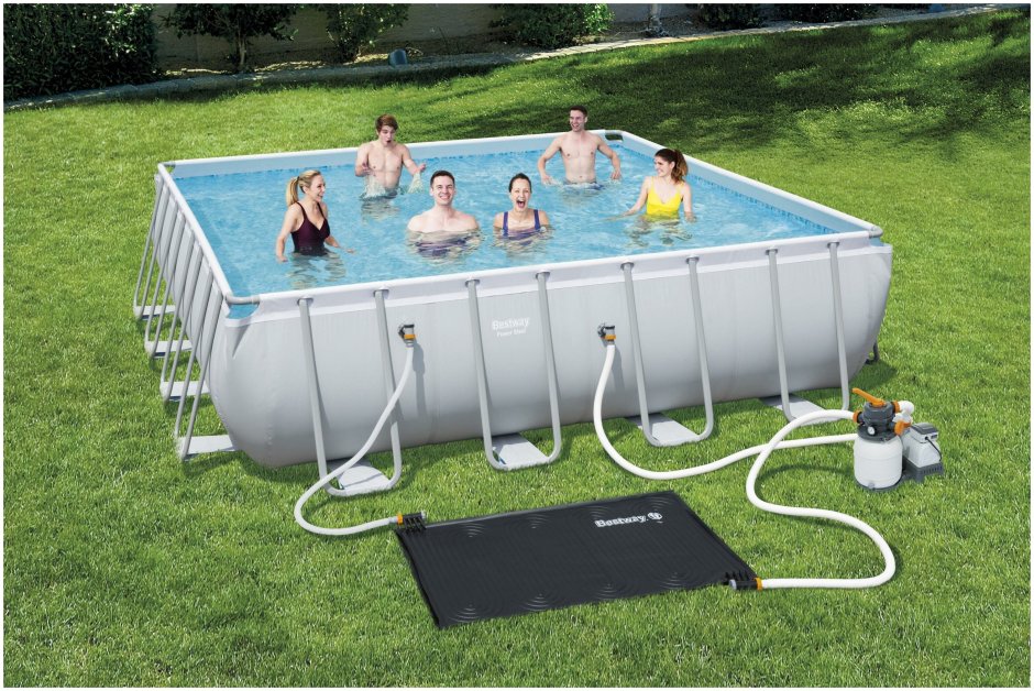 Солнечный коврик-водонагреватель для бассейна Intex, 120х120 см