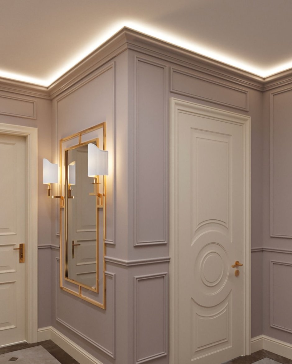 Молдинги в интерьере