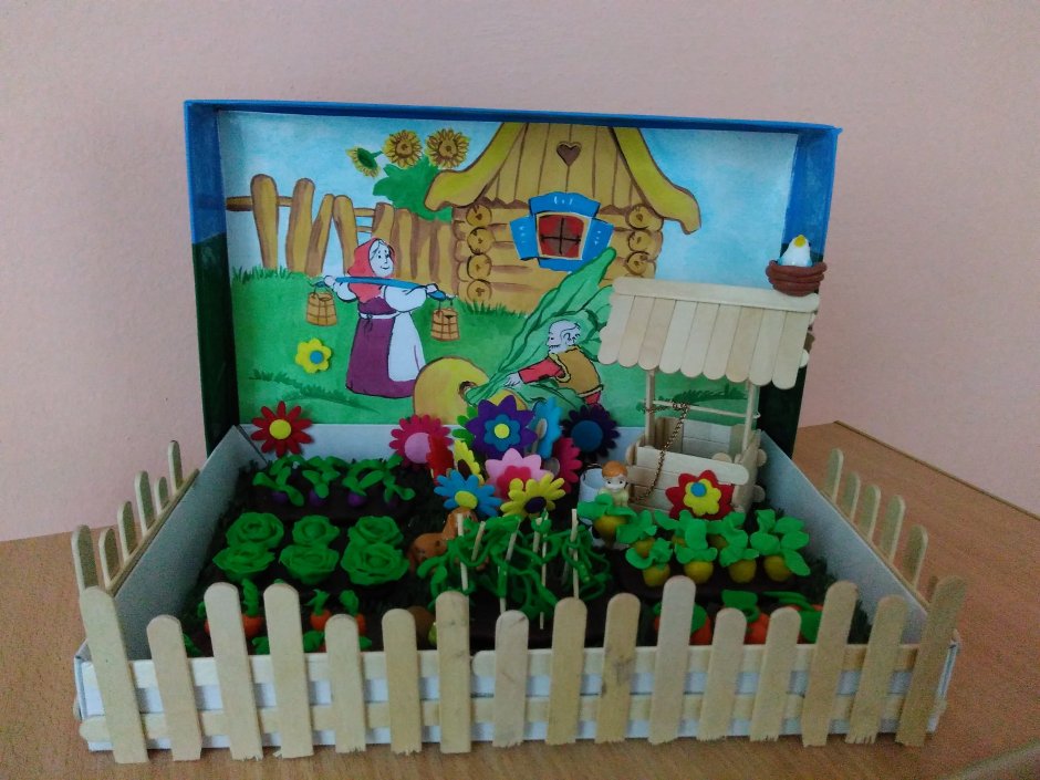 Огород для детей в детском саду