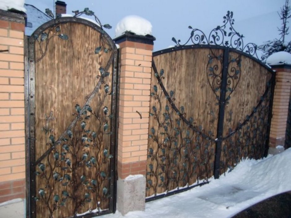 Кованые ворота v-029 (1 кв.м.)