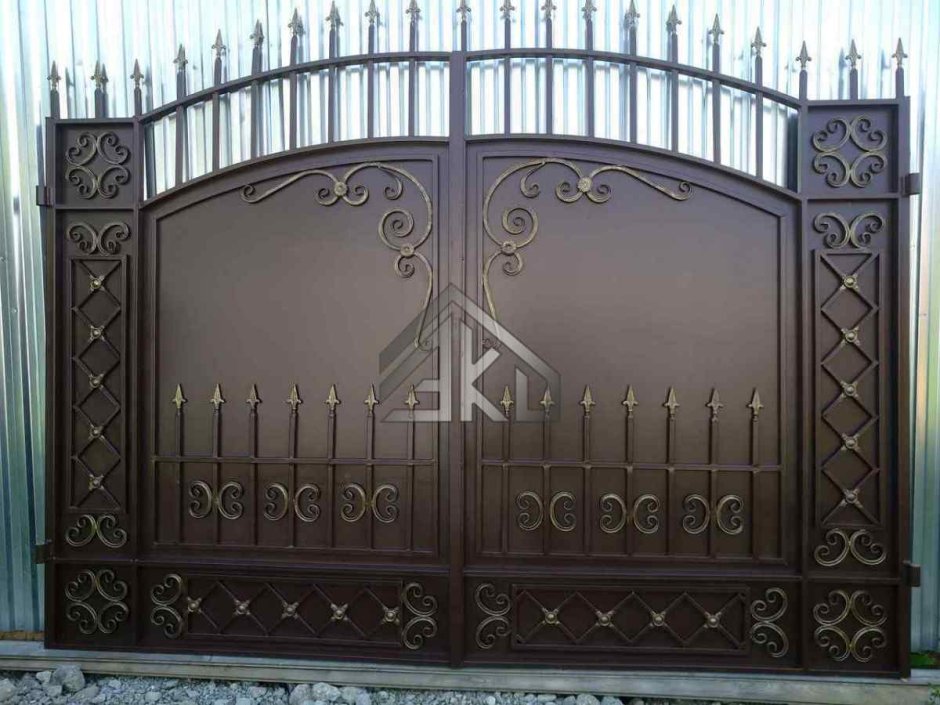 Кованые ворота Тамерлан