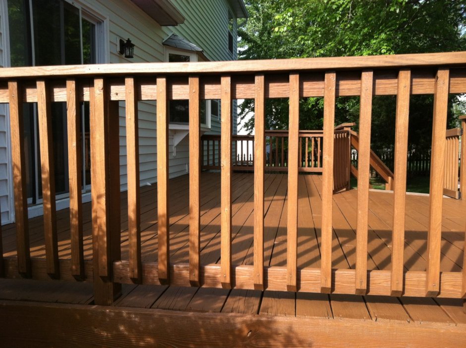 Заборчик для террасы деревянные