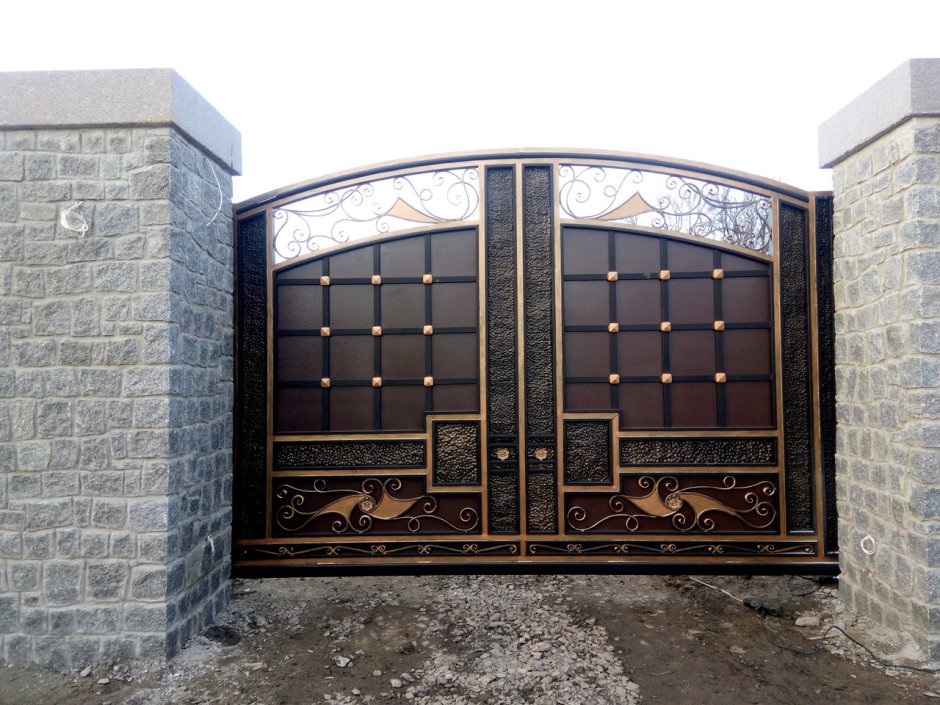 Аркана ворота Дагестанский стиль