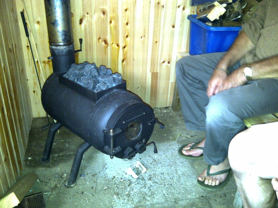 Печь буржуйка длительного горения