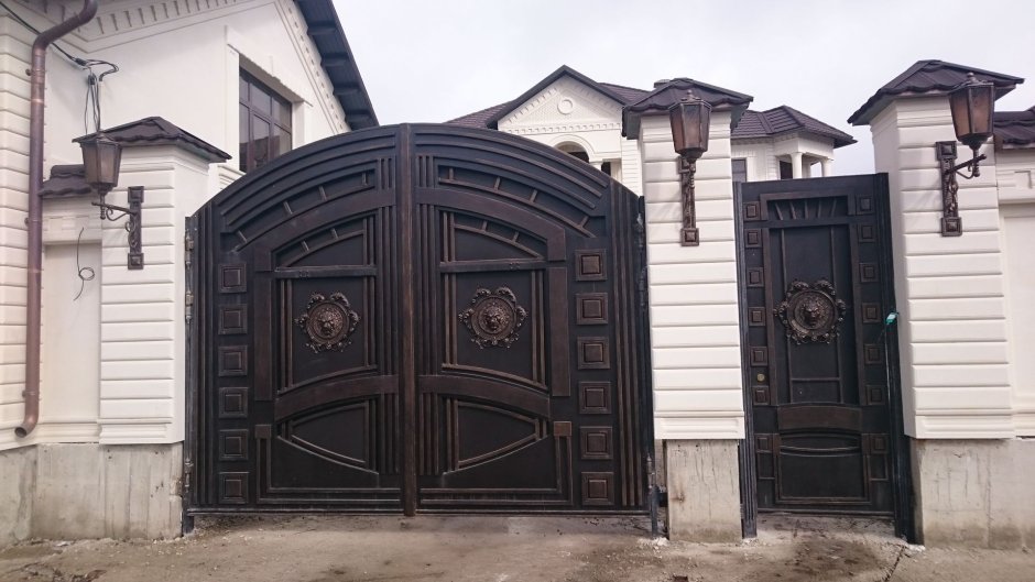 Красивые ворота классические