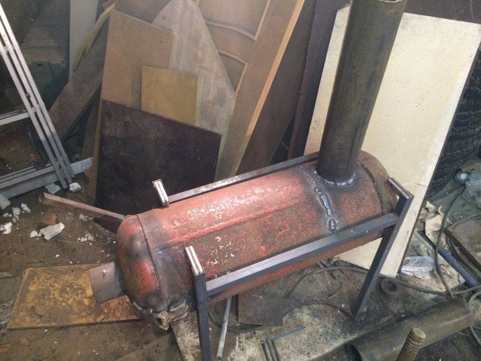 Печь из баллона ДКВ 1