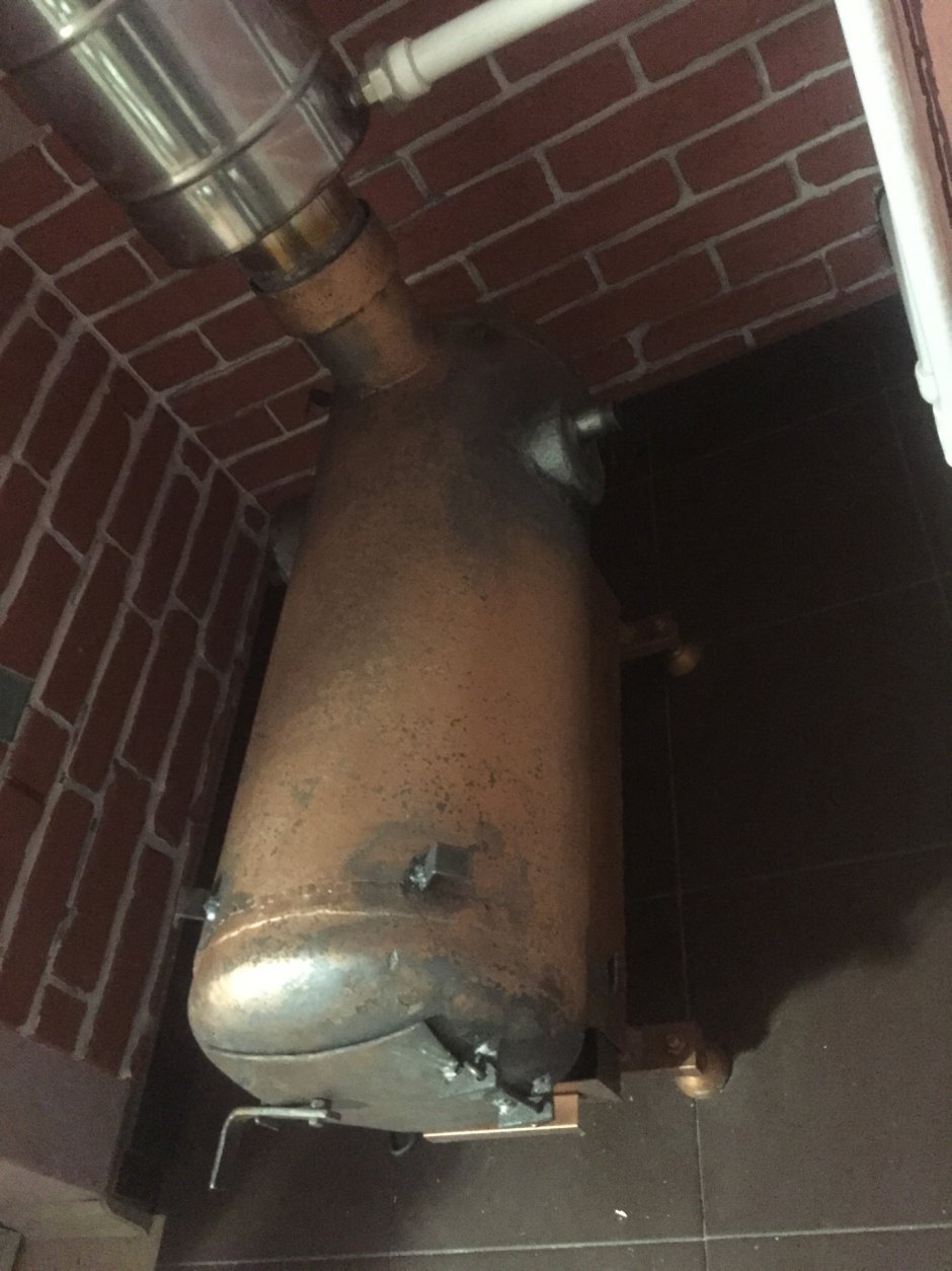 Искрогаситель из баллона