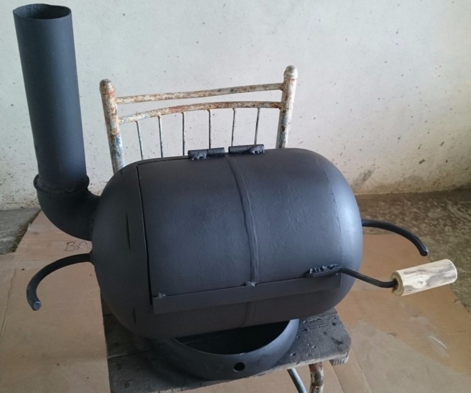 Печь из газового баллона