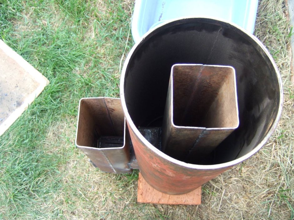 Ракетная печь буржуйка